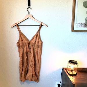 Forever 21 Yellow Tassle Dress